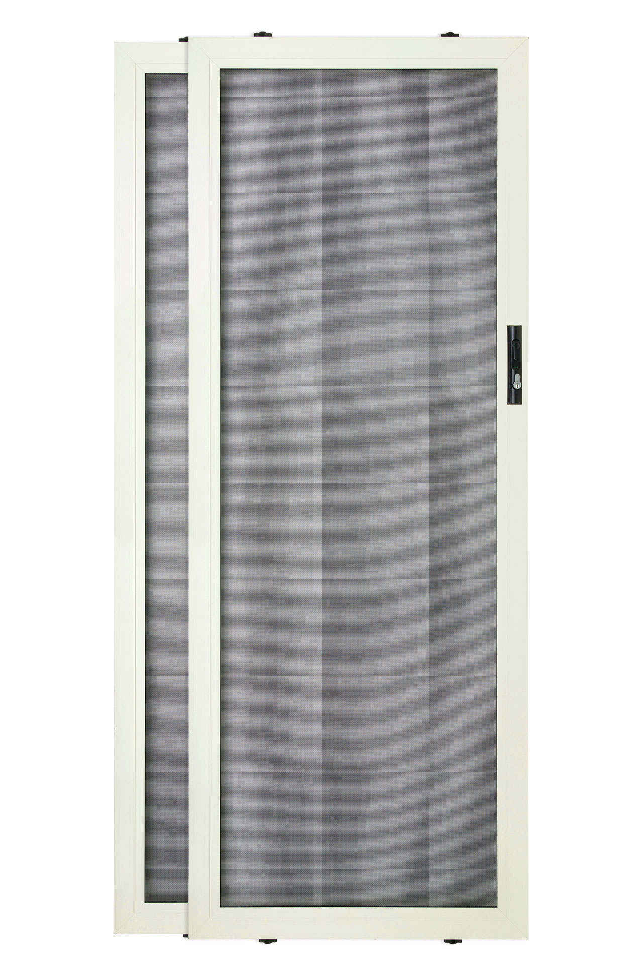 Amplimesh bi-slide doors